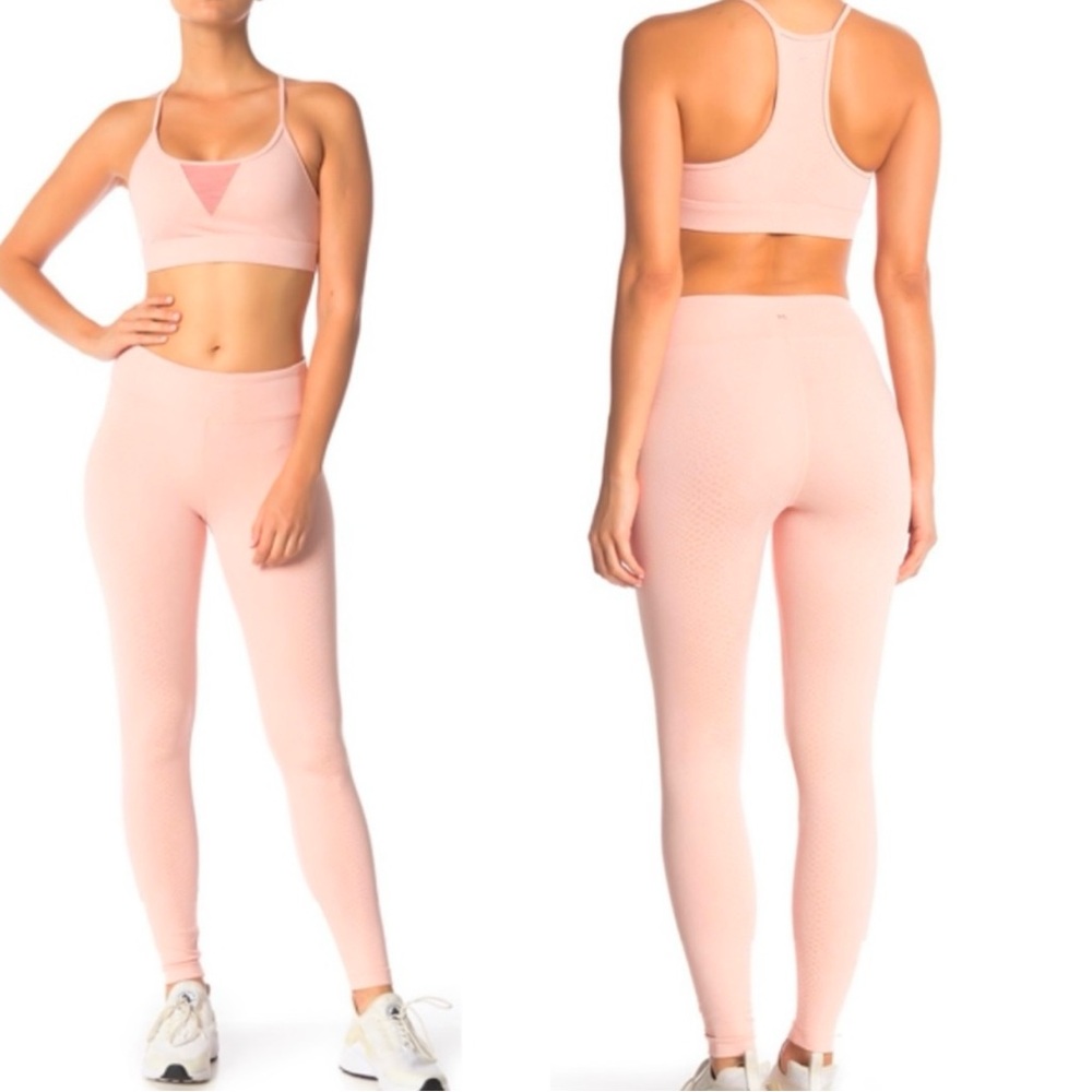 *KORAL* Drive High Rise Pink Serpentine Leggings